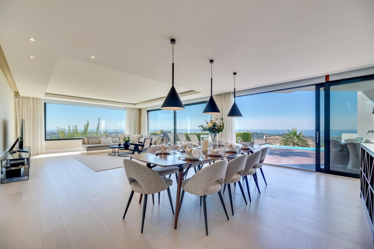 Vacation Marbella I Villa Paraiso The View, Infinity Heated Pool, Sea View, 24-7 Security, Golf Courses Estepona Exteriör bild